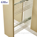 kitchen cabinet wire side mount pull out basket